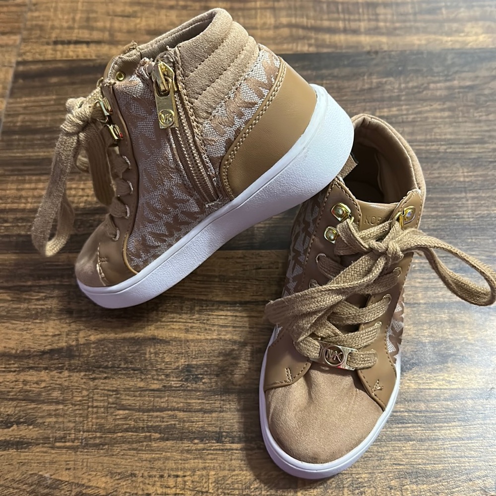 Michael Kors little girls high tops size 10